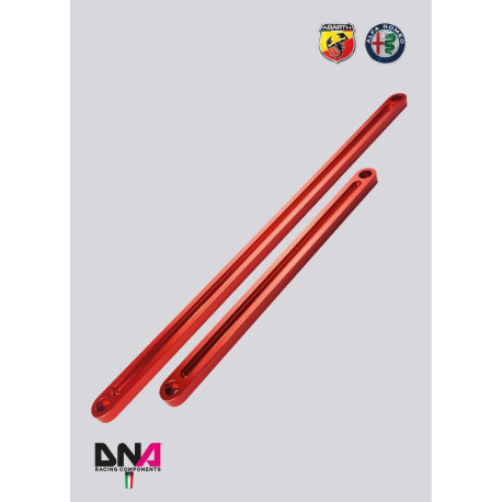 Toronymerevítők DNA RACING az első felfüggesztés segédkeretének kettős összekötő rúdjaihoz ALFA ROMEO MITO (2008 -) | race-shop.hu