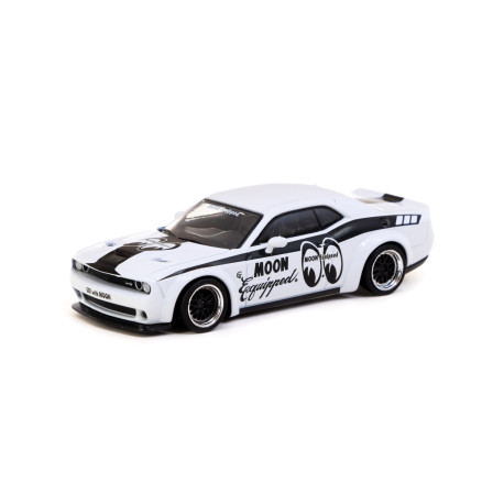 Car models TARMAC WORKS autó modell 1/64 LB-WORKS Dodge Challenger SRT Hellcat | MOON Equipped Special Edition | race-shop.hu