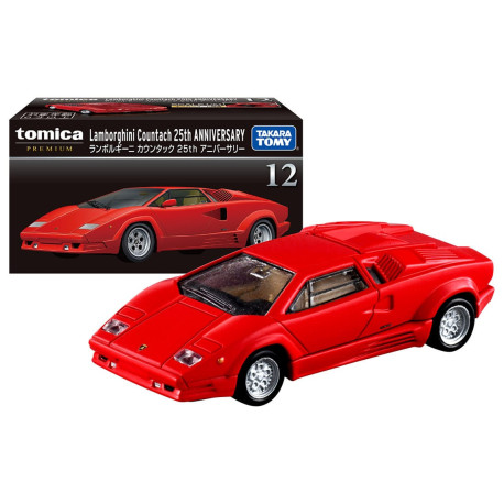 Car models Tomica Premium No. 12 | Lamborghini Countach 25th Anniversary | race-shop.hu