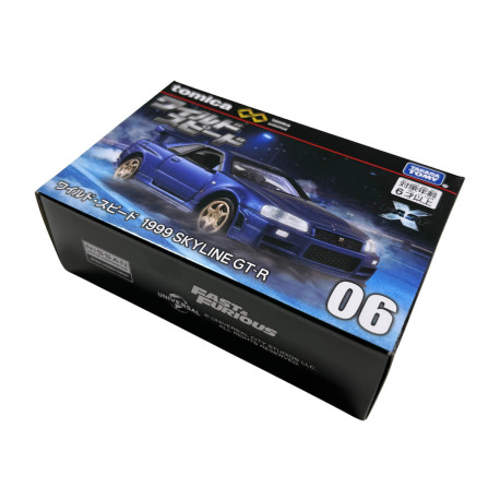 Car models Tomica Premium Unlimited No. 06 | Fast & Furious 1999 Skyline GT-R | race-shop.hu