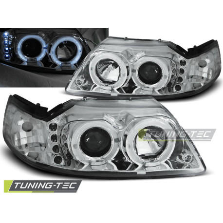 Világítás FORD MUSTANG 98-04 ANGEL EYES KRÓM | race-shop.hu