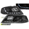 XENON HEADLIGHTS DAYLIGHT BLACK fits SKODA OCTAVIA 2 03.04- 08