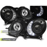 HEADLIGHTS DAYLIGHT BLACK fits MERCEDES W211 E-KLASA 05.06-09