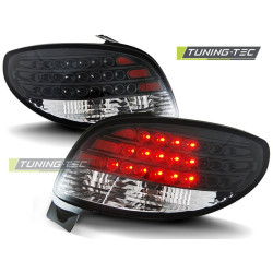 PEUGEOT 206 10.98- FEKETE LED