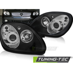 FÉNYSZÓRÓ ANGEL EYES FEKETE MERCEDES R170 SLK 04.96-04