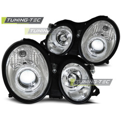 FÉNYSZÓRÓ ANGEL EYES KRÓM MERCEDES W208 CLK 03.97-04.02