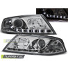 HEADLIGHTS DAYLIGHT CHROME fits SKODA OCTAVIA 2 03.04-08