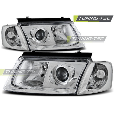 Világítás VW PASSAT B5 3B 11.96-08.00 H7/H7 KRÓM | race-shop.hu