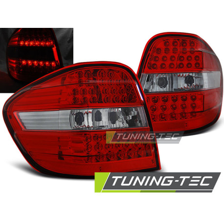 Világítás LED HÁTSÓ LÁMPÁK PIROS FEHÉR MERCEDES M-KLASA W164 05-08 | race-shop.hu