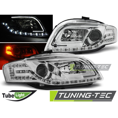 Világítás FÉNYSZÓRÓ Csőfény KRÓM AUDI A4 B7 11.04-03.08 | race-shop.hu
