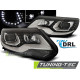 Világítás FÉNYSZÓRÓ TRUE DRL FEKETE VW TIGUAN 2011 - 12.2015 | race-shop.hu