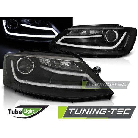 Világítás FÉNYSZÓRÓ Csőfény FEKETE VW JETTA VI 1.11-18 | race-shop.hu