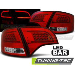LED BAR HÁTSÓ LÁMPÁK PIROS WHITE AUDI A4 B7 11.04-03.08 AVANT