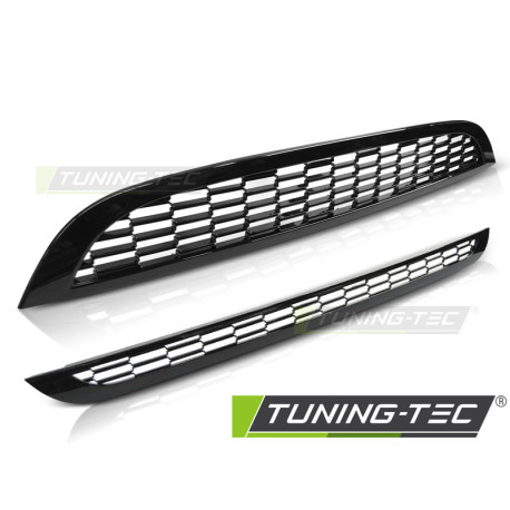 Body kitek és vizuális kiegészítők Hűtőrács S TYPE FÉNYES FEKETE MINI COOPER 01-06 R50 / R53 | race-shop.hu