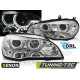 Világítás XENON FÉNYSZÓRÓ ANGEL EYES LED DRL KRÓM BMW X5 E70 07-10 | race-shop.hu