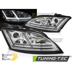 FÉNYSZÓRÓ LED KRÓM SEQ AUDI TT 06-10 8J