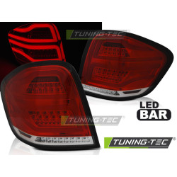 LED BAR HÁTSÓ LÁMPÁK PIROS WHITE MERCEDES M-KLASA W164 05-08