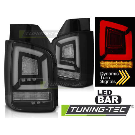 Világítás LED BAR HÁTSÓ LÁMPÁK FEKETE SEQ VW T5 04.03-09 | race-shop.hu