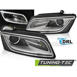 FÉNYSZÓRÓ TRUE DRL KRÓM AUDI Q5 08.12-17