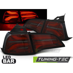 LED BAR HÁTSÓ LÁMPÁK PIROS FÜSTSZÍNű TESLA MODEL 3 17- / MODEL Y