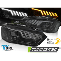 XENON FÉNYSZÓRÓ LED FEKETE SEQ AUDI A4 B8 12-15