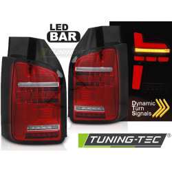 LED BAR HÁTSÓ LÁMPÁK PIROS FEHÉR SEQ VW T6.1 20- OEM IZZÓ