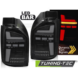 LED BAR HÁTSÓ LÁMPÁK FEKETE FÜSTSZÍNű SEQ VW T6 15-19 OEM IZZÓ