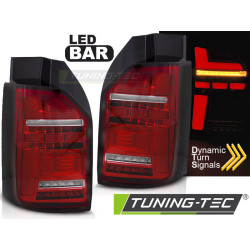 LED BAR HÁTSÓ LÁMPÁK PIROS FEHÉR SEQ VW T6.1 20- OEM IZZÓ