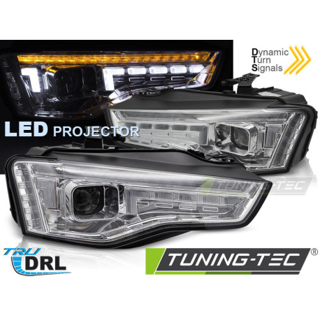 Világítás LED FÉNYSZÓRÓ LED KRÓM SEQ AUDI A5 11-16 | race-shop.hu