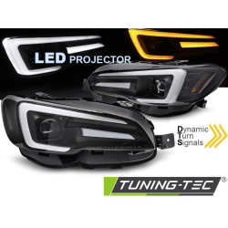 LED FÉNYSZÓRÓ DRL FEKETE SUBARU WRX 14-22