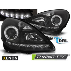 XENON FÉNYSZÓRÓ DRL FEKETE MERCEDES R171 SLK 04-11