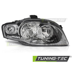 HEADLIGHT CHROME RIGHT SIDE TYC fits AUDI A4 B7 04-08