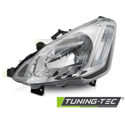 HEADLIGHT CHROME LEFT SIDE TYC fits CITROEN BERLINGO 12-18