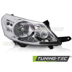 HEADLIGHT CHROME RIGHT SIDE TYC fits CITROEN JUMPY PEUGEOT EXPERT FIAT SCUDO 07-16