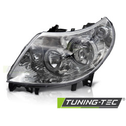 HEADLIGHT CHROME LEFT SIDE TYC fits DUCATO / BOXER / JUMPER 10-14