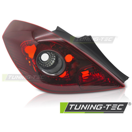 Világítás TAIL LIGHT RED SMOKE SPORT LEFT SIDE TYC fits OPEL CORSA D 06-11 3D | race-shop.hu
