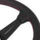 Kormányok 3 küllős sportkormány Nardi Deep Corn, 350mm, bőr, 80mm mélység, fekete | race-shop.hu