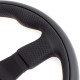 Kormányok 3 küllős sportkormány Nardi Twin Line, 350mm, bőr, mélység nélkül, fekete | race-shop.hu