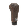 Nardi Prestige Shift Knob in Brown Perforated Leather