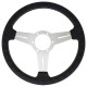 Kormányok 3 küllős sportkormány Nardi Classic ND33, 330mm, bőr, 40mm mélység, fekete | race-shop.hu