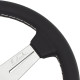 Kormányok 3 küllős sportkormány Nardi Classic ND33, 330mm, bőr, 40mm mélység, fekete | race-shop.hu
