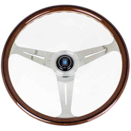 Akciók 3 küllős sportkormány Nardi Classic ND34, 340mm, fa, 40mm mélység, barna/króm | race-shop.hu