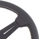 Kormányok 3 küllős sportkormány Nardi Classic ND34, 340mm, bőr, 40mm mélység, fekete | race-shop.hu