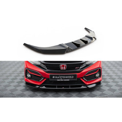 MAXTON DESIGN első splitter Honda Civic SI Mk10-hoz, fényes fekete