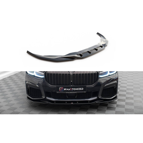 Body kitek és vizuális kiegészítők Első splitter V3 BMW 7 G11 M-Pack Facelift | race-shop.hu