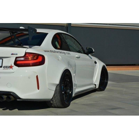 Body kitek és vizuális kiegészítők MAXTON DESIGN hátsó sárvédők BMW M2 F87-hez, alapozott üvegszálas laminát | race-shop.hu
