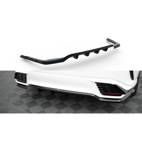 Body kitek és vizuális kiegészítők Hátsó splitter (függőleges sávokkal) Lexus RX F-Sport Mk5 | race-shop.hu
