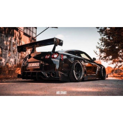 Hátsó diffúzor Nissan GTR