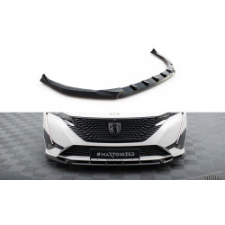 MAXTON DESIGN első splitter Peugeot 308 GT Mk3-hoz, fényes fekete