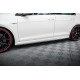 Body kitek és vizuális kiegészítők MAXTON DESIGN küszöb toldatok Volkswagen Golf R / R-Line Mk7-hez, fényes fekete, V3 | race-shop.hu